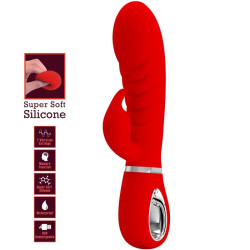 Pretty Love - Vibrateur Multifonction G-Spot Prescott Rouge
